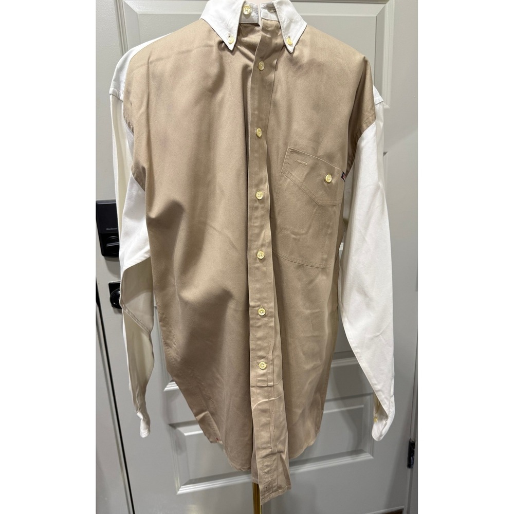 Cutter & Buck Shirt Mens Vintage Casual Button-Up - Size Large